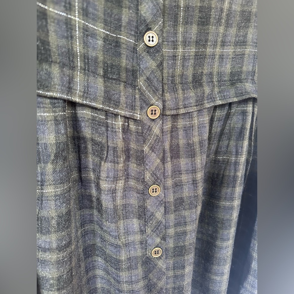 Zara plaid Tunic top/mini dress - Picture 5 of 8